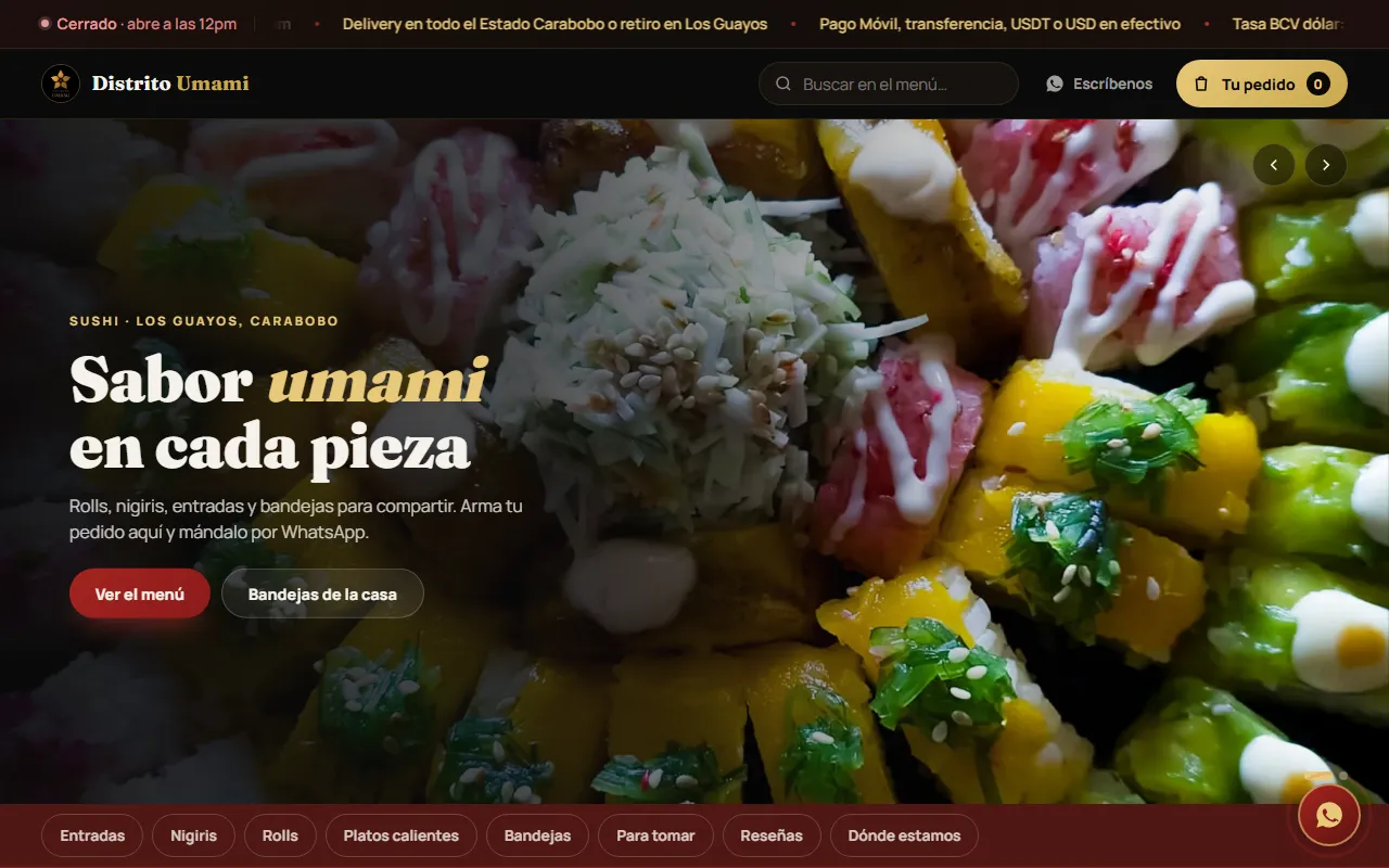 Web de Distrito Umami